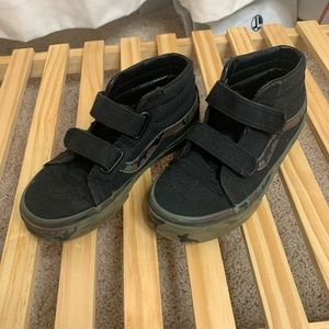 Boys Camo Vans